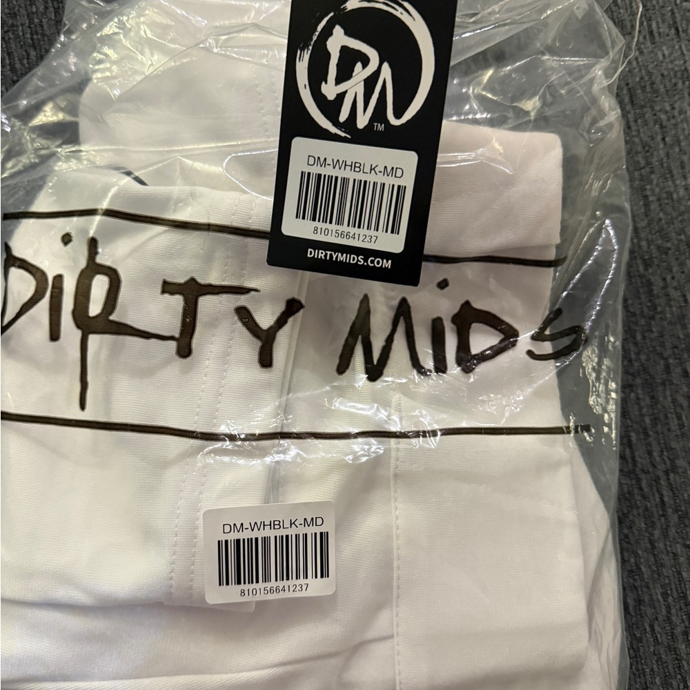 Dirty Mids White Baseball Pants